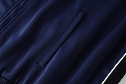 Loewe Anagram Track Jacket Blue Cotton