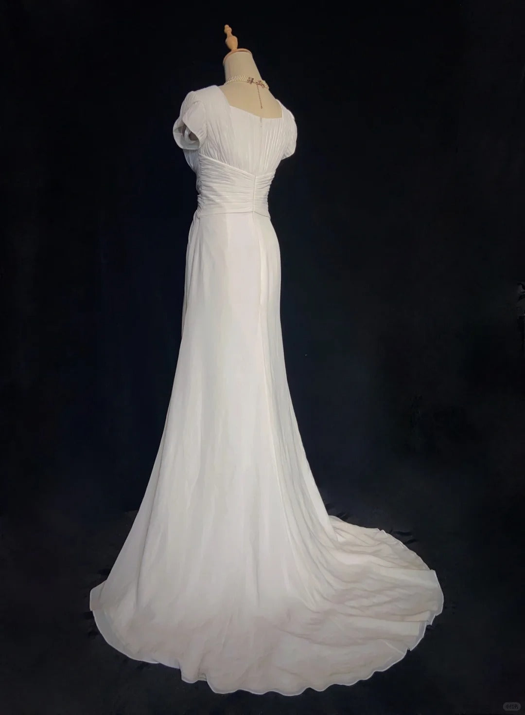 Charming Prom Dress Square Neck Pleated Gala Dress Evening Dress Business Dinner Dress Prom Gown  D2327