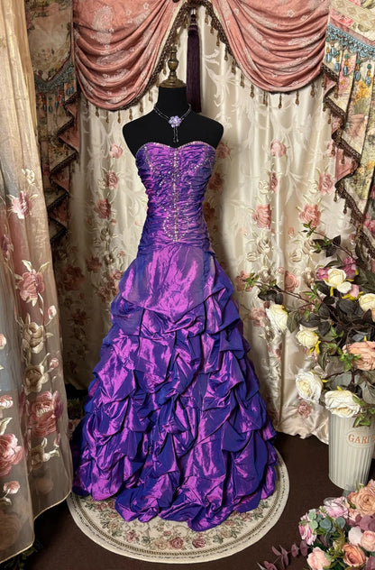 Charming Prom Dress Sweetheart Pleated Sequins Long Evening Dress Gala Dress Business Dinner Dress  D2405