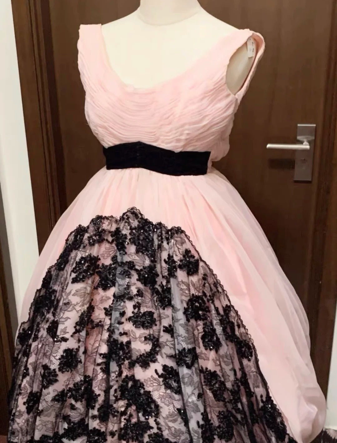 Cute Homecoming Dress Crew Neck Pleated Short Prom Dress Evening Dress Birthday Party Outfits  D4061