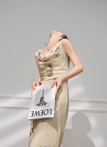 Classic Sheath Straps Sequin Chiffon Prom Dress Outfits SH4735