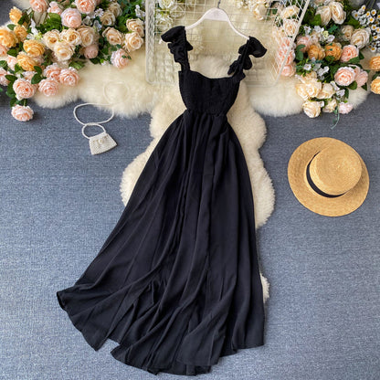 Sexy Straps Summer Summer Dress Women Holiday Dress P165