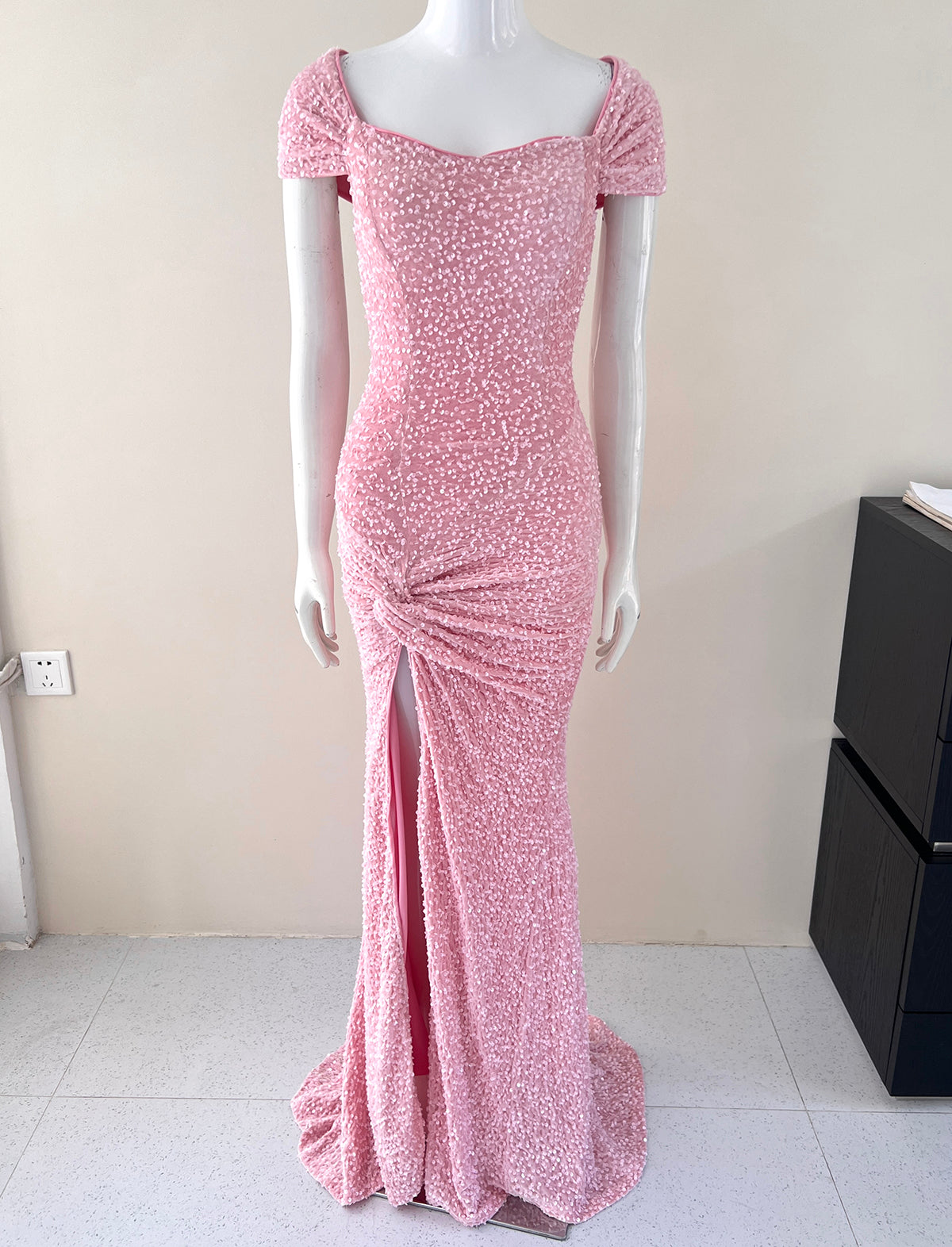 Sweet Mermaid Dress Sequin Birthday Dress Princess Dress HZ1024