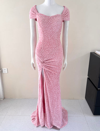 Sweet Mermaid Dress Sequin Birthday Dress Princess Dress HZ1024
