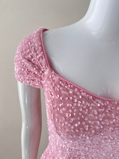 Sweet Mermaid Dress Sequin Birthday Dress Princess Dress HZ1024