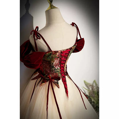 Princess Tulle Long Prom Dresses SH119