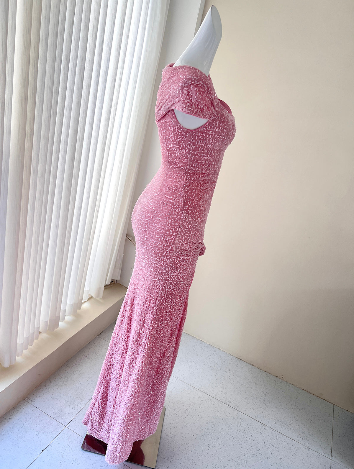 Sweet Mermaid Dress Sequin Birthday Dress Princess Dress HZ1024