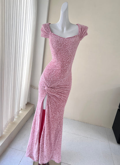 Sweet Mermaid Dress Sequin Birthday Dress Princess Dress HZ1024