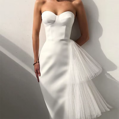 Simple Sheath Sweetheart Pink Long Prom Dresses P1829