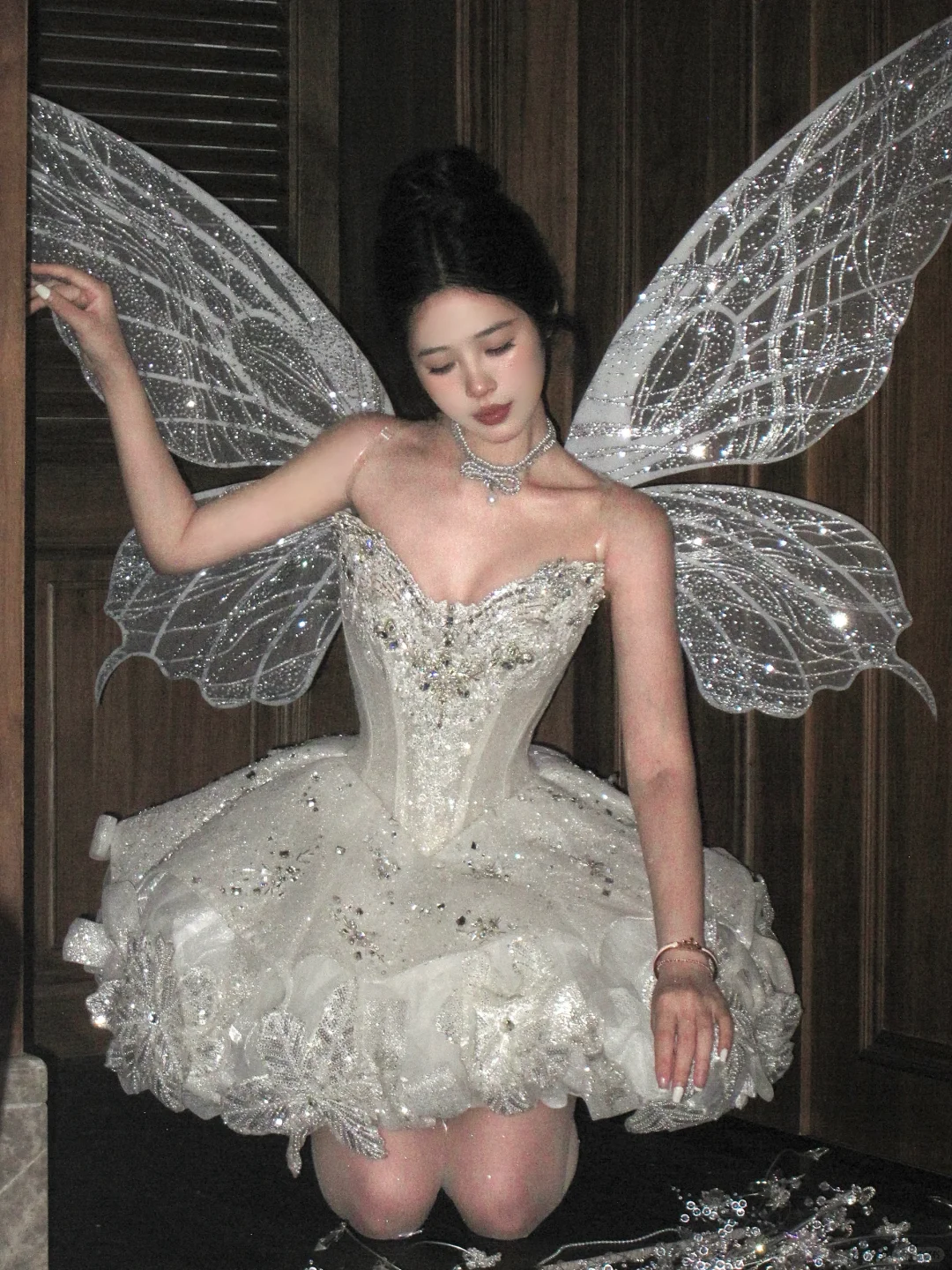 Cute A Line Sweetheart Neck Silver Sequin Beaded Tulle Homecoming Dress Party Dress SH3419