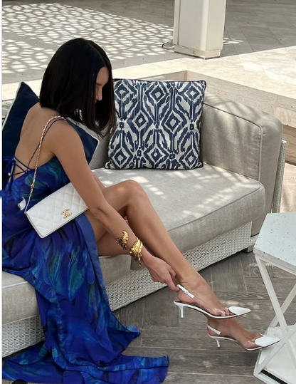 Pretty Mermaid Spaghetti Straps Royal Blue Long Prom Dress Evening Dress Formal Dress SD2150