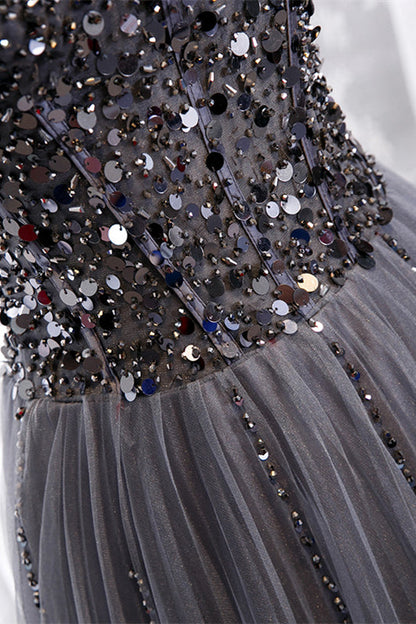 Sweetheart Sleeveless Two Tone Empire Party Prom Dress