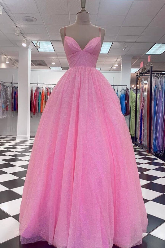 Sweetheart Sleeveless Lace Up A-Line Party Prom Dress
