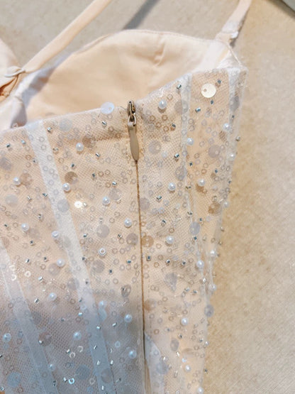 Trendy A line Spaghetti Straps Champagne Formal Short 8th Grade Homecoming Dress Summer Middle School Hoco Dresses Cocktail Dress Birthday Outfits W961