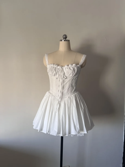 Pretty A line Square Lace Short Homecoming Dress Summer Middle School Formal 8th Grade Hoco Dresses Summer Holiday Dress Birthday Outfits W1000