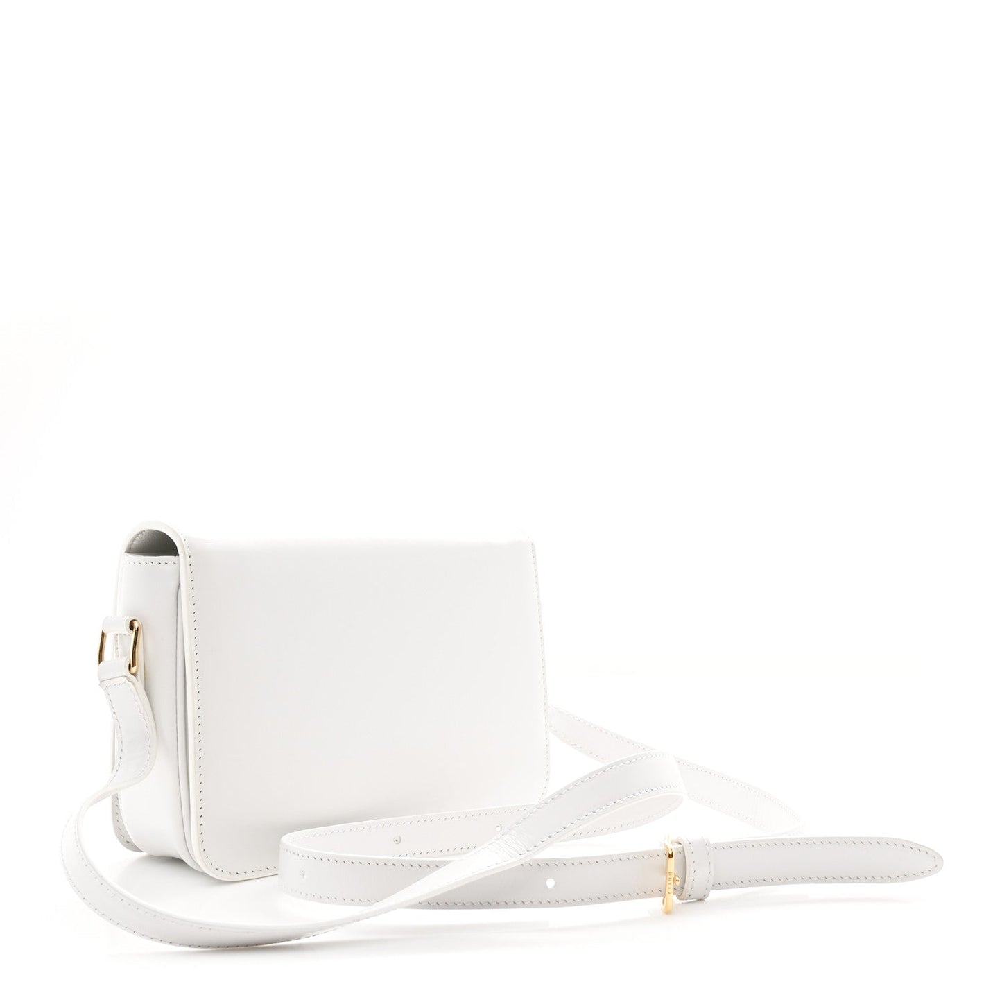 Shiny Calfskin Teen Triomphe White