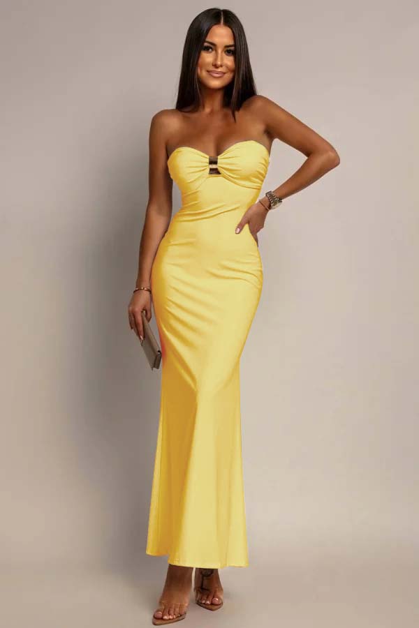 White Sleeveless Sweetheart Mermaid Long Prom Dress