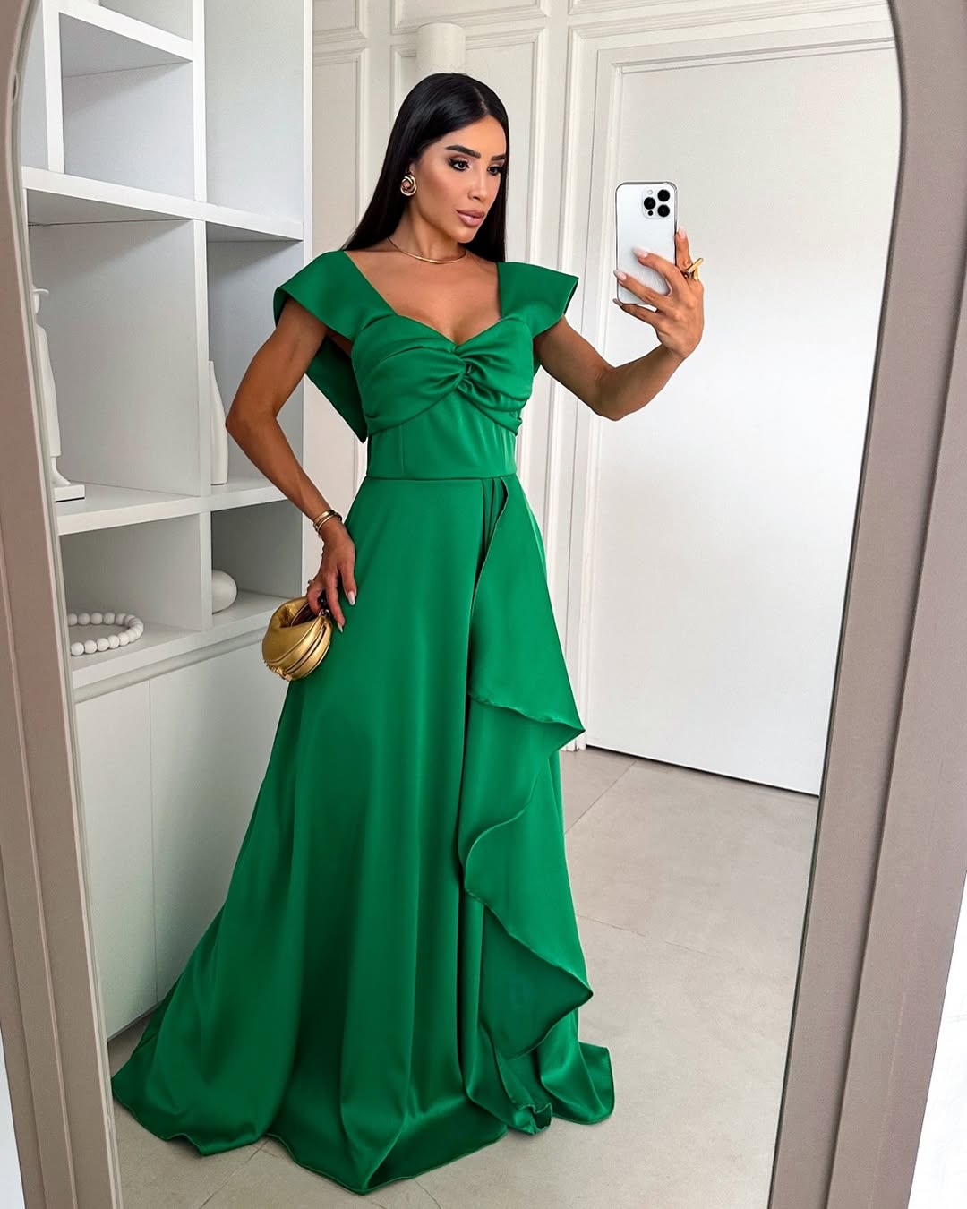 Sleeveless Sweetheart Off-Shoulders Long Prom Dress With Ruffles