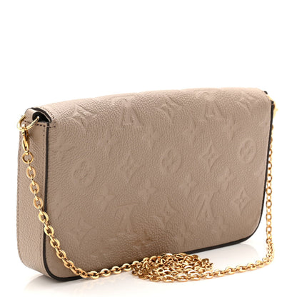 Empreinte Pochette Felicie Chain Wallet Tourterelle