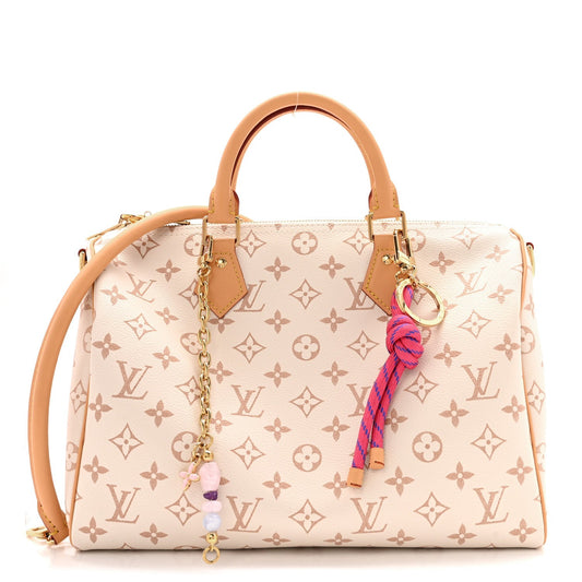 Monogram Dune Lucky Speedy Soft 30 Pink