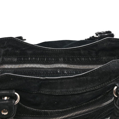 Baby Daim Suede Classic Hardware Town Black