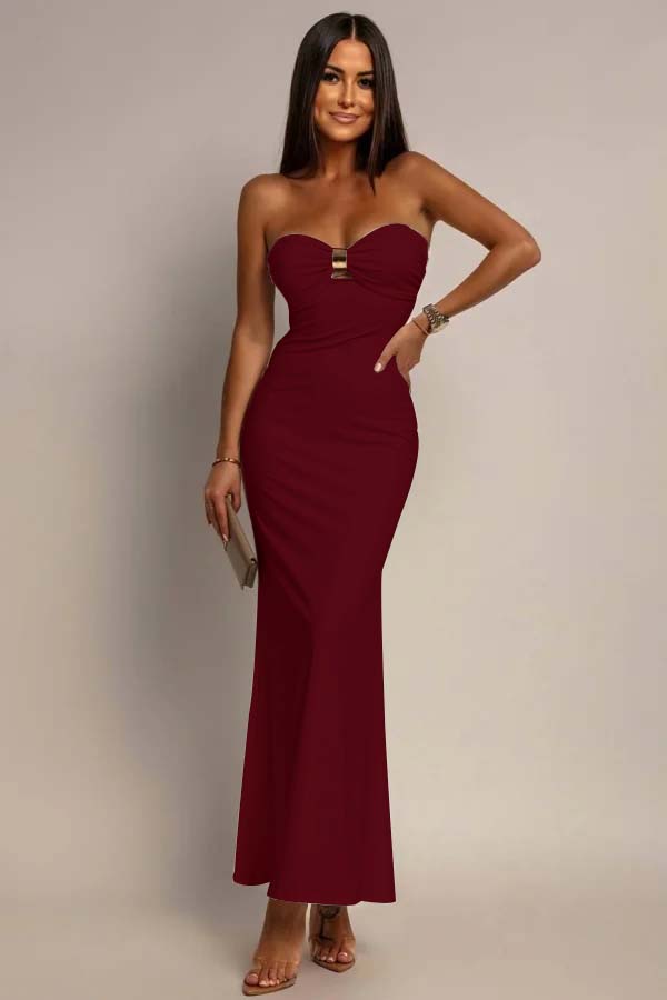White Sleeveless Sweetheart Mermaid Long Prom Dress