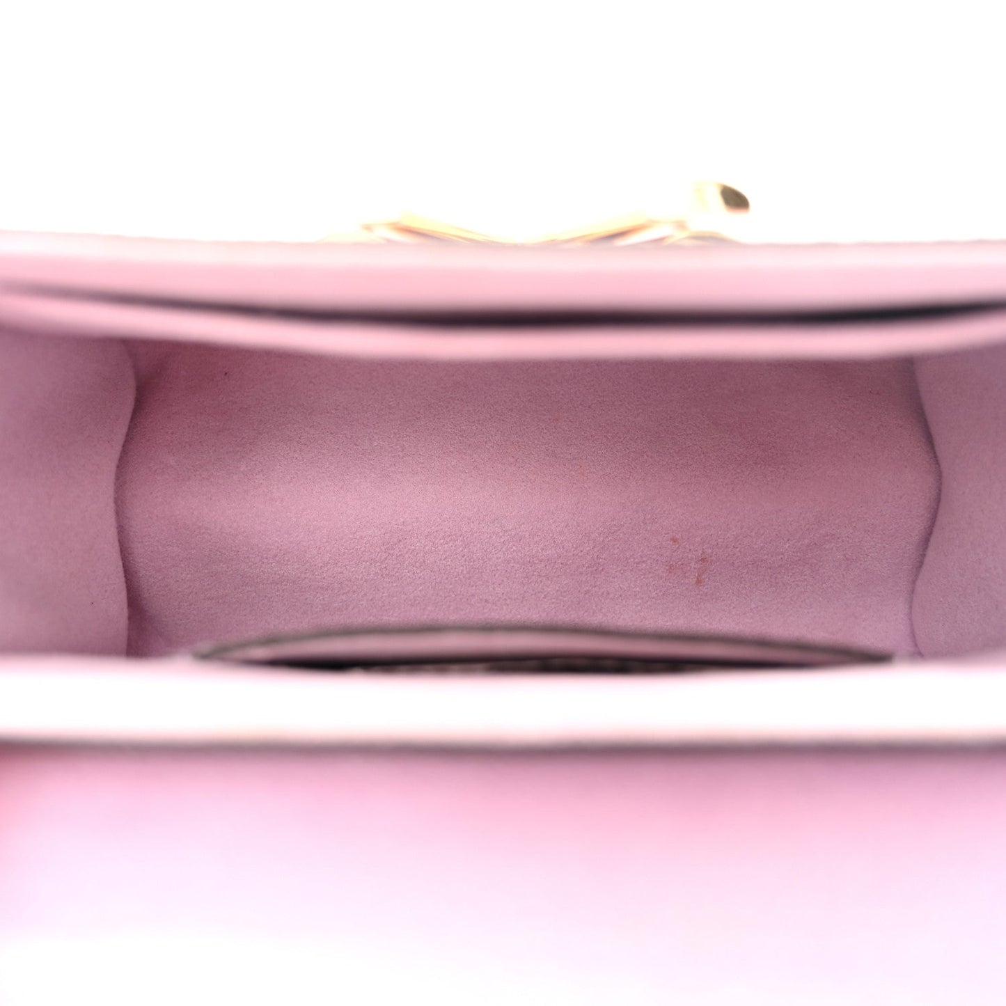 Epi Twist Monogram Flower Chain Shoulder Bag MM Wisteria Pink Purple