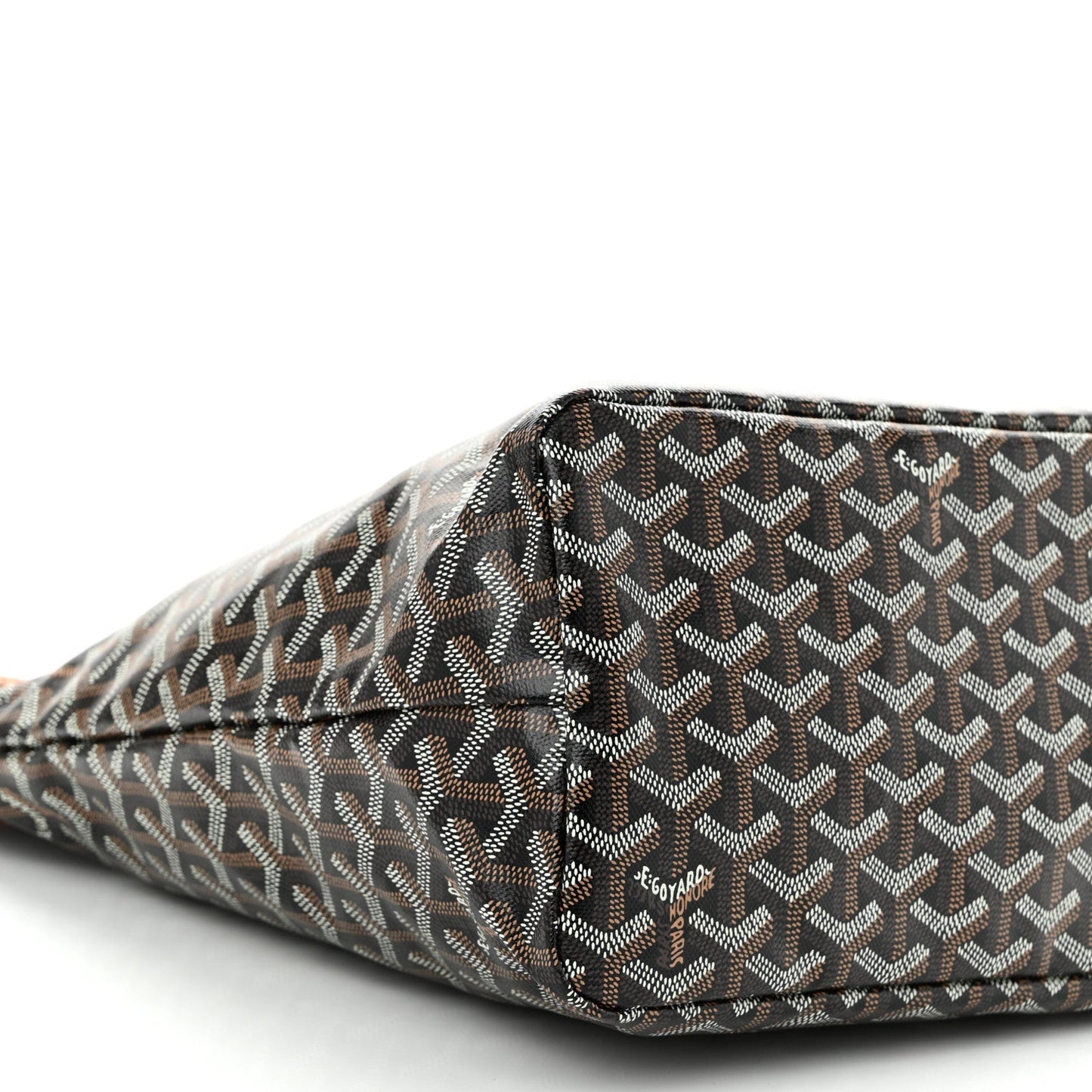 Goyardine Boheme Hobo Black Gold
