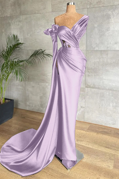 Black Long Sleeves Prom Dress