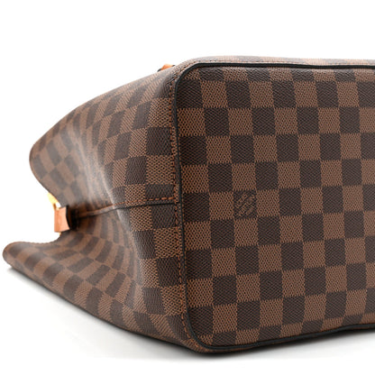 Damier Ebene Neonoe MM Safran