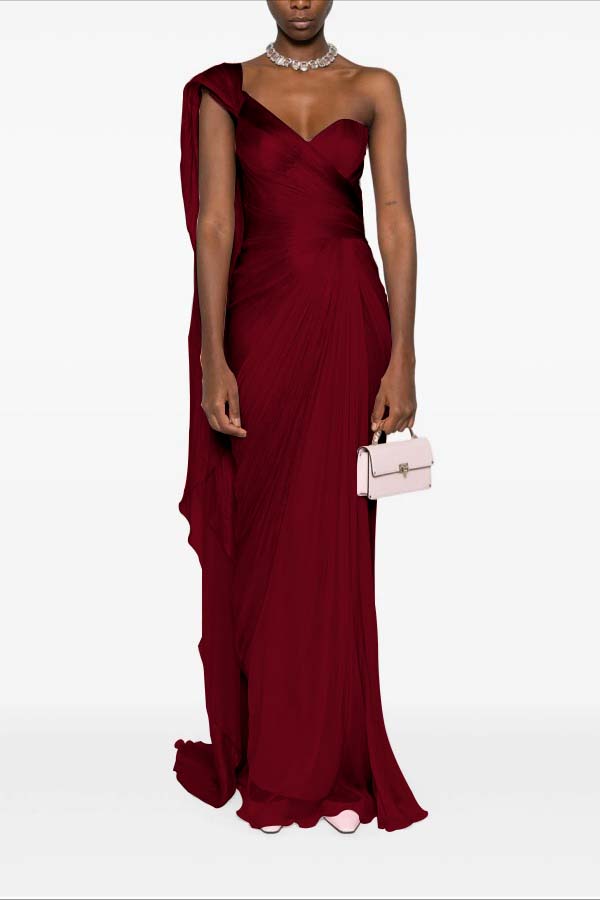 Elegant Sleeveless Strapless Tulle Sweetheart Long Prom Dress