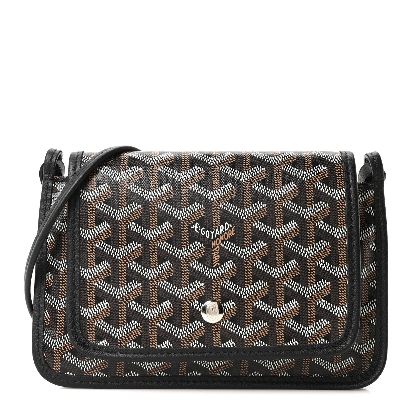 Goyardine Plumet Wallet Clutch Black