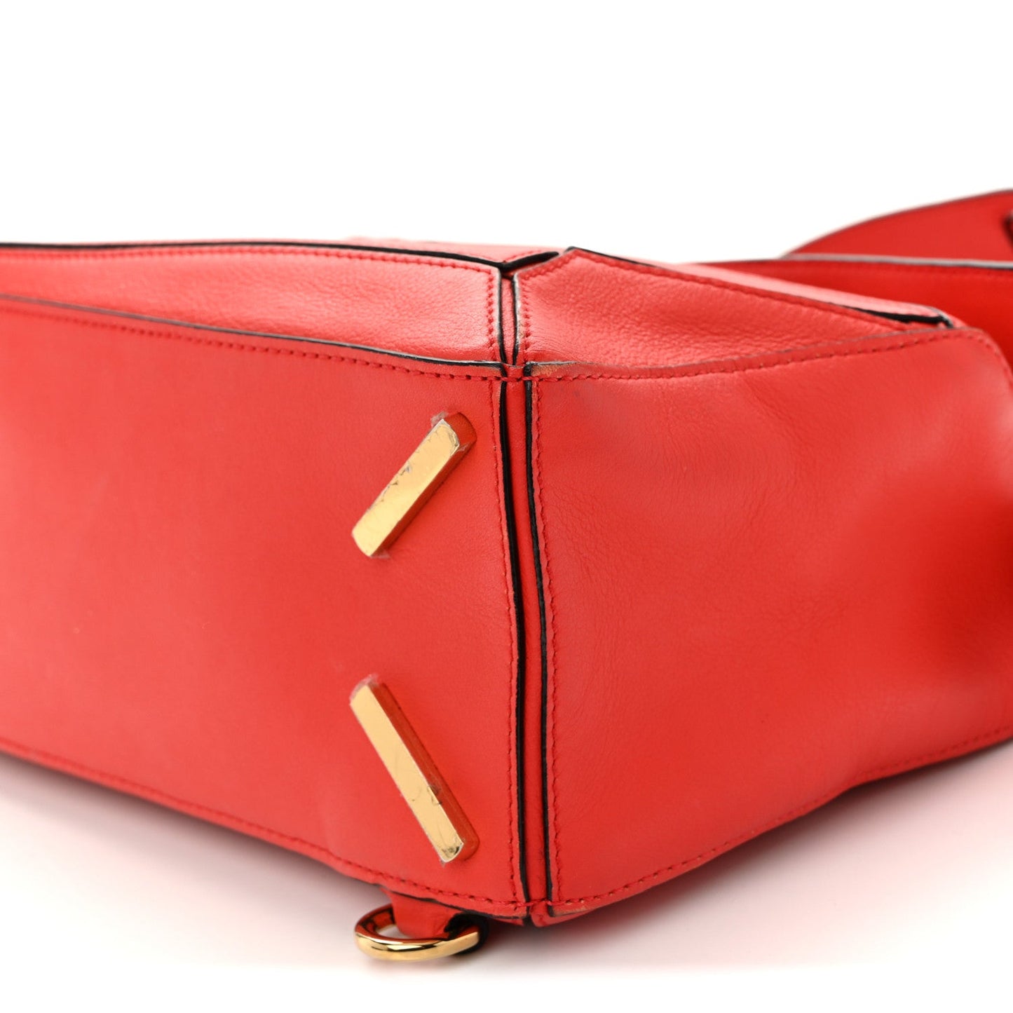 Calfskin Small Puzzle Bag Scarlet