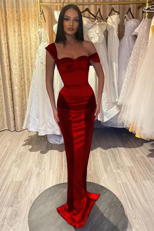Amazing Royal Blue Mermaid Evening Dress Simple