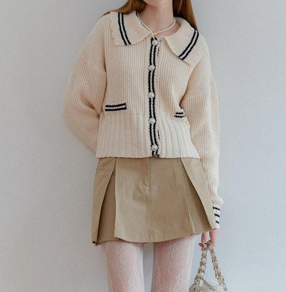 Apricot Cute Cardigan Sweater ED01342