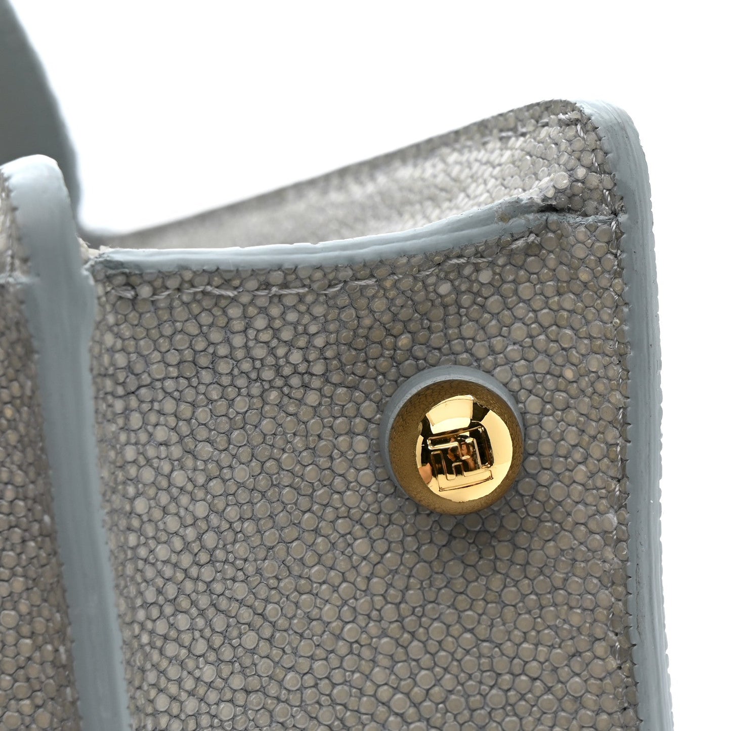 Stingray Shiny Nappa Petite Peekaboo I SEE U Satchel Anice