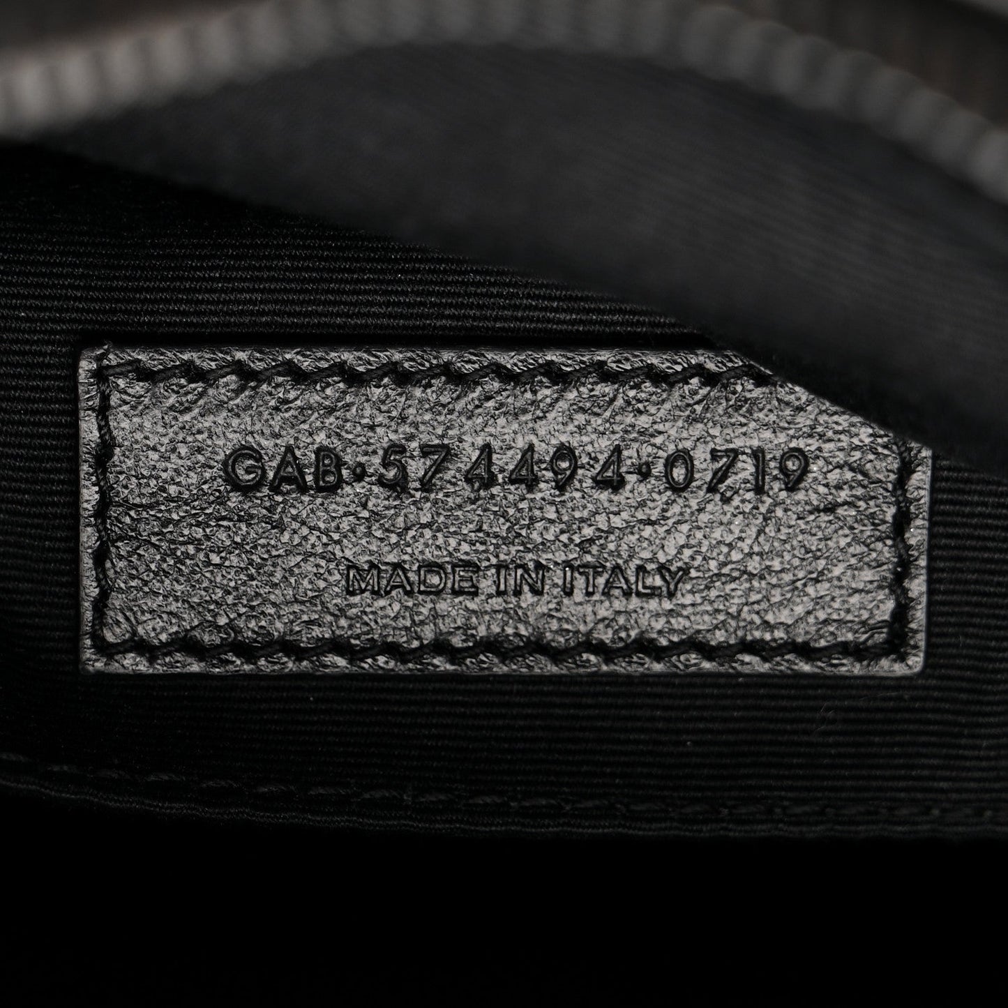 Calfskin Matelasse Monogram Monochrome Lou Camera Bag Black
