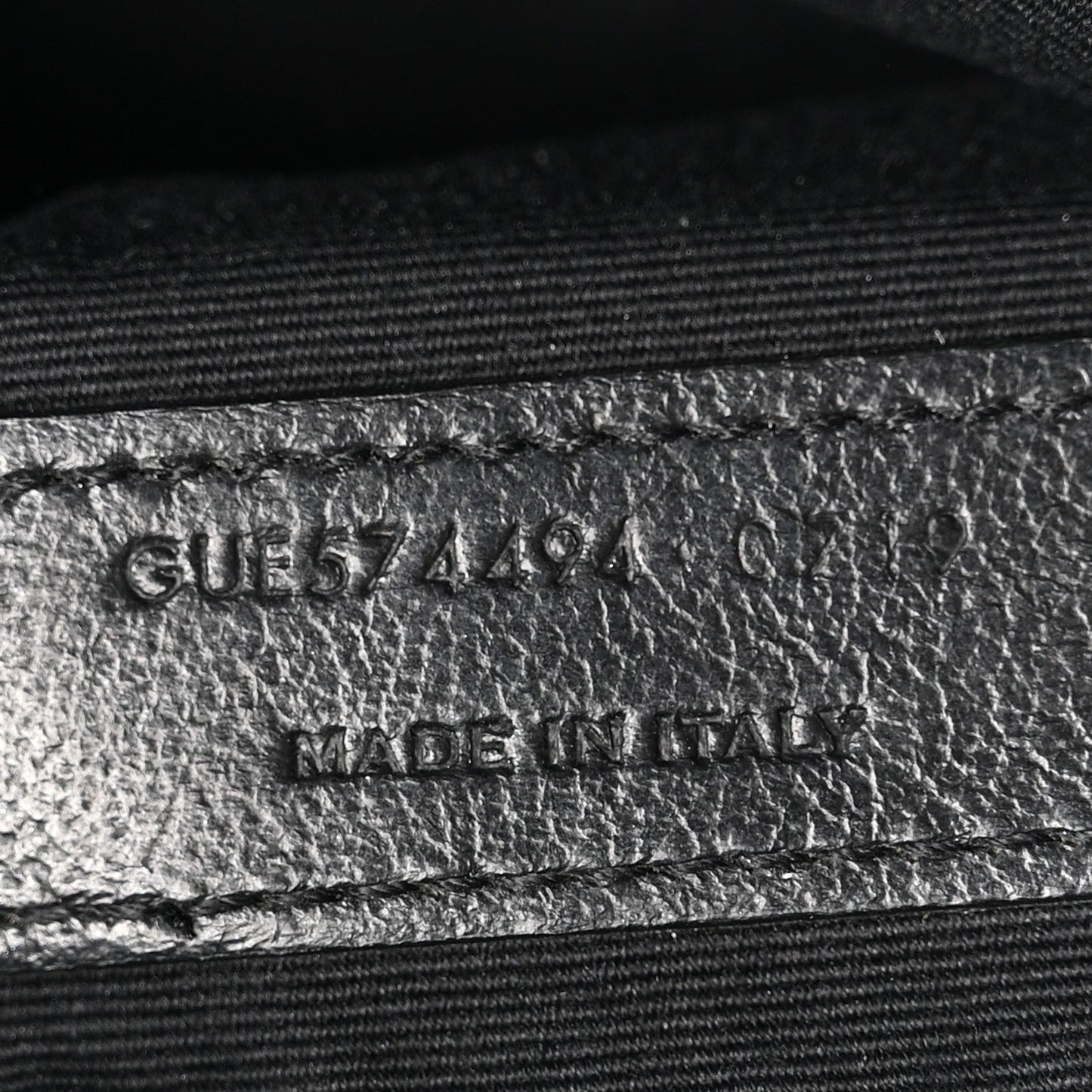 Calfskin Matelasse Monogram Monochrome Lou Camera Bag Black