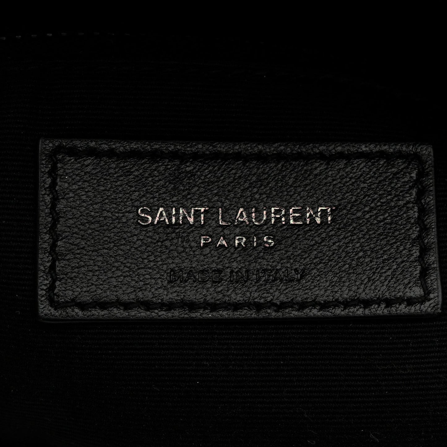 Lambskin Quilted Toy Loulou Puffer Monogram Monochrome Chain Satchel Black
