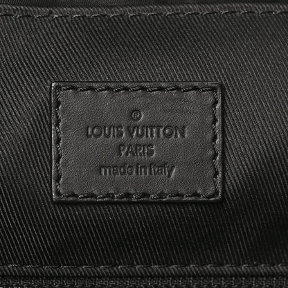 Calfskin Monogram Shadow Discovery Backpack Black