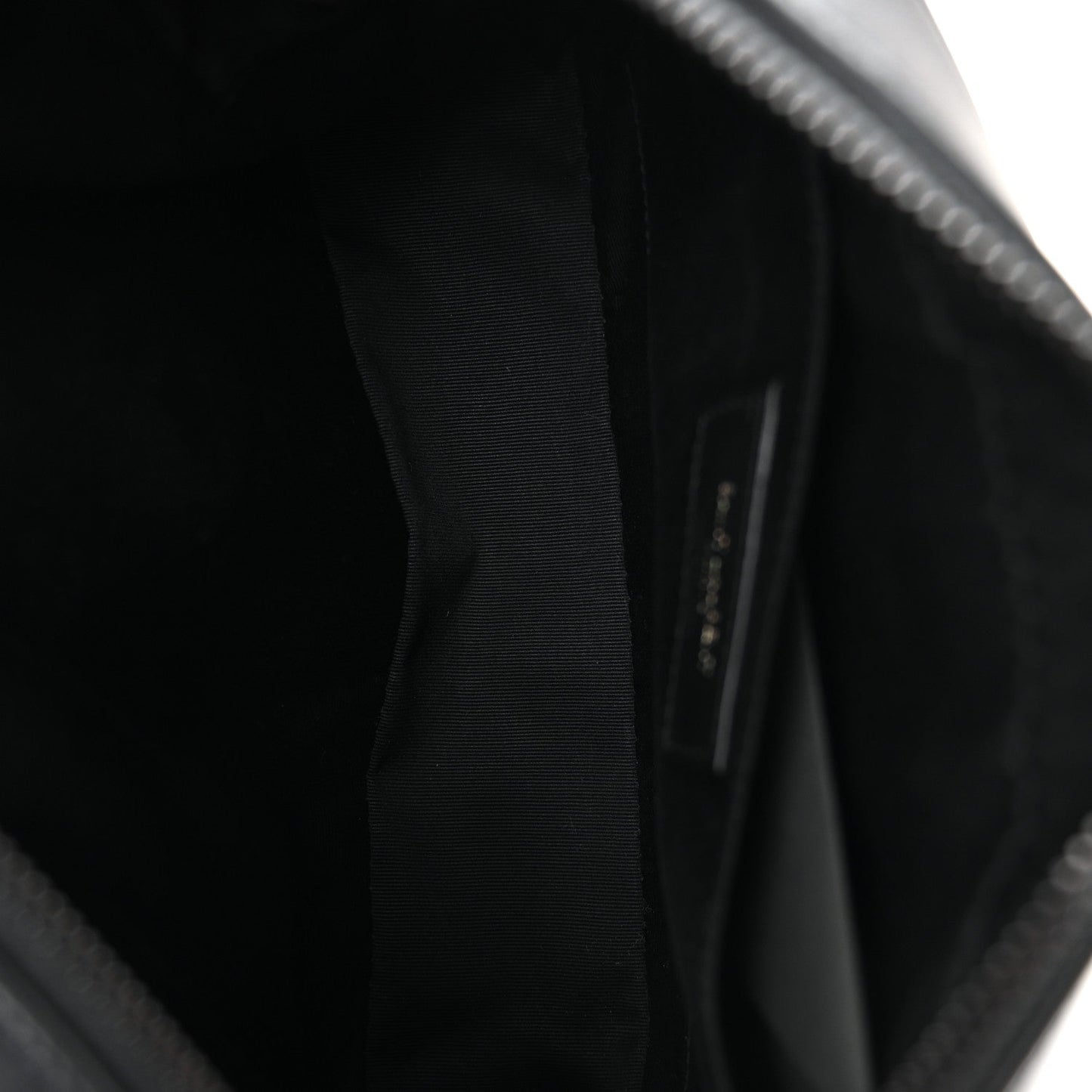 Calfskin Matelasse Monogram Monochrome Lou Camera Bag Black