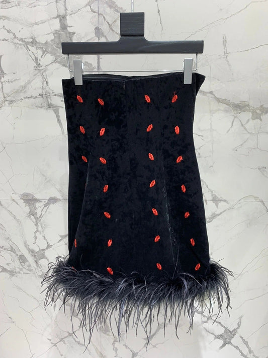YSL 25S OFF-SHOULDER DRESS STYLE 160
