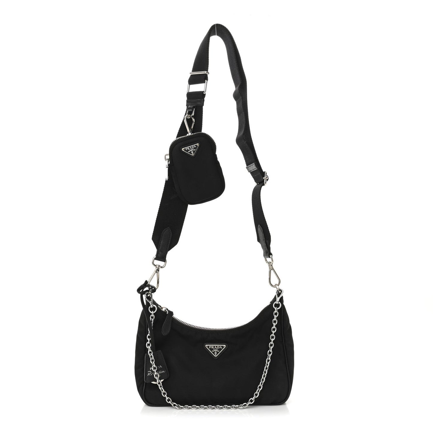 Nylon Re-Edition 2005 Shoulder Bag Black
