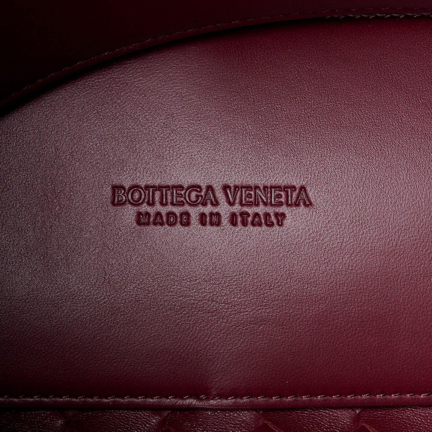 Nappa Intrecciato Small Andiamo Shoulder Bag Barolo