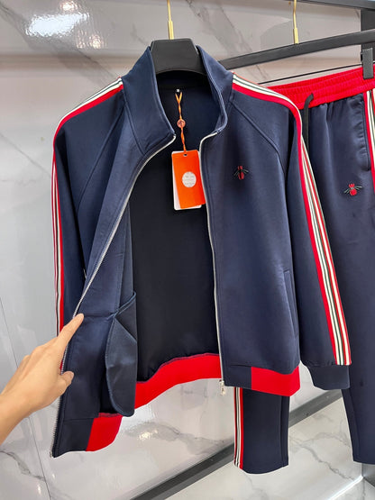 Gucci 25 Sport Long Sleeved Jacket and Pants Set 108646
