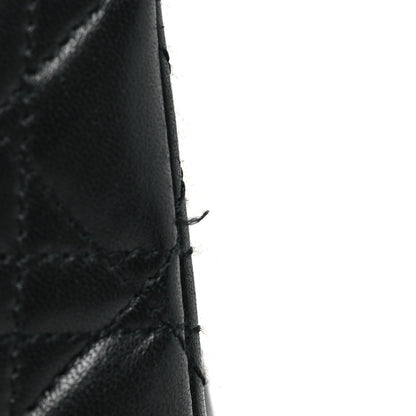 Lambskin Cannage Large Lady Dior Black