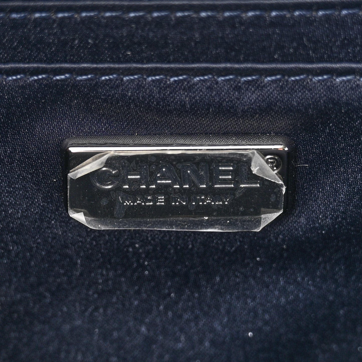 Sequin Medium Flap Blue Blue White