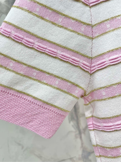 CHANEL 25S SHORT-SLEEVE CARDIGAN STYLE 111