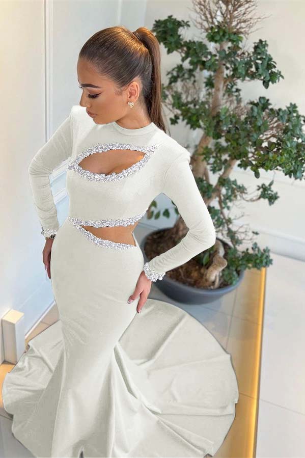 Amazing Black Mermaid Evening Dress With Appliques For Party