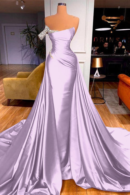 Mermaid Overskirt Prom Dress Off-the-Shoulder